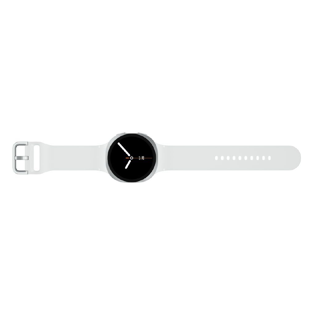 Samsung Galaxy Watch8 44mm Bluetooth Smartwatch - Silver Aluminum for Health & Fitness