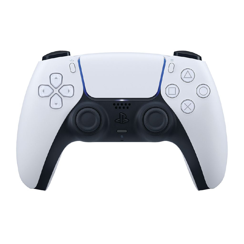 Sony PlayStation 5 DualSense Wireless Controller: Immersive Haptic Feedback, Adaptive Triggers, White