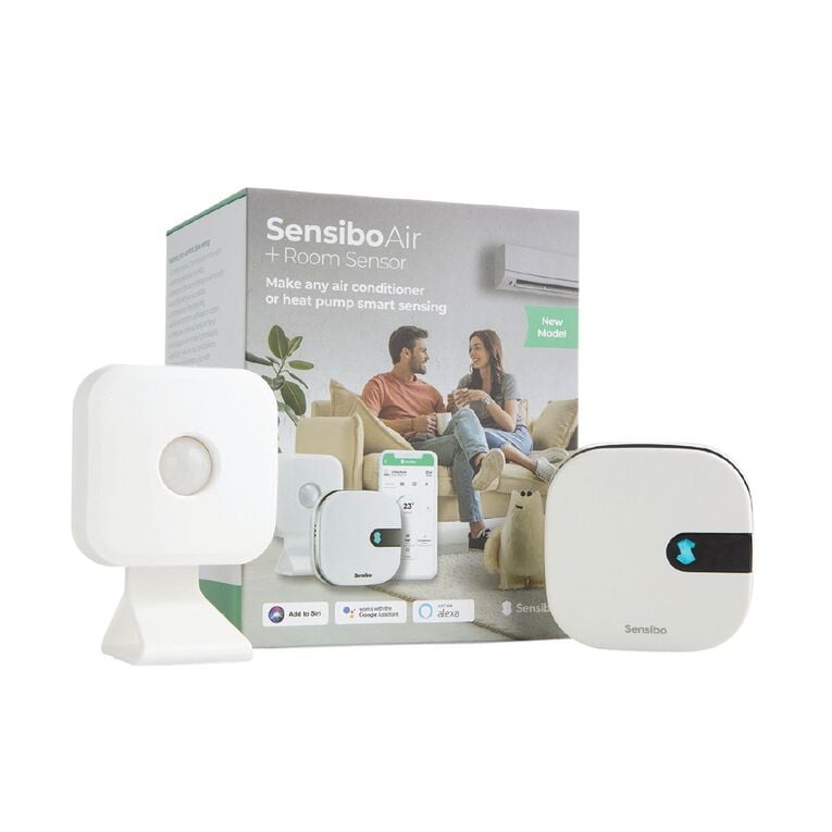 Sensibo Air Smart WiFi AC Heat Pump Controller with Room Sensor