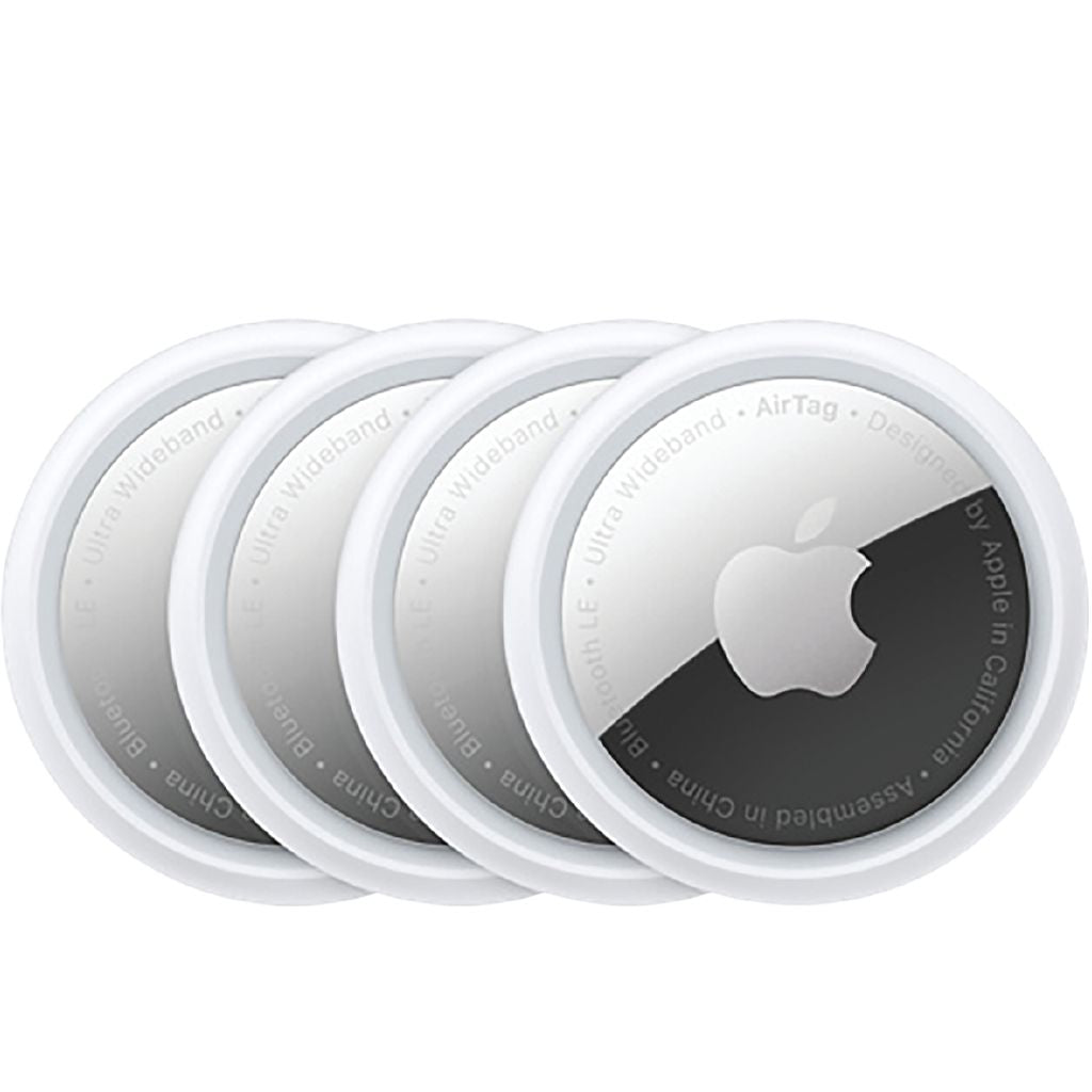 Apple AirTag 4-Pack: Bluetooth Item Finder, Precision Tracking, Long Battery Life