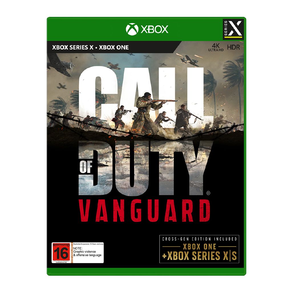 Xbox Series X Call of Duty Vanguard Cross-Gen WWII Combat Game
