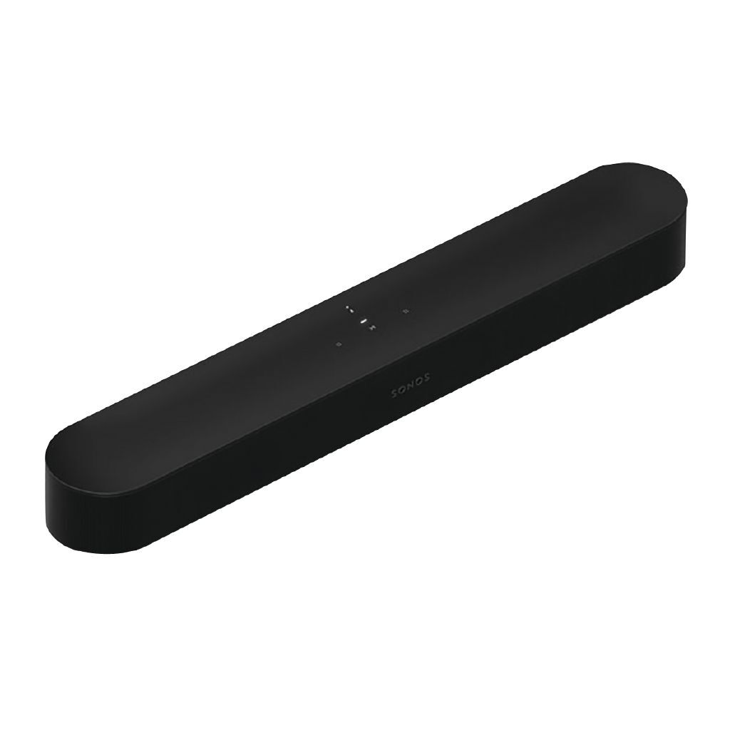 Sonos Beam Gen 2 Black Smart Soundbar: Dolby Atmos Immersive Home Theater