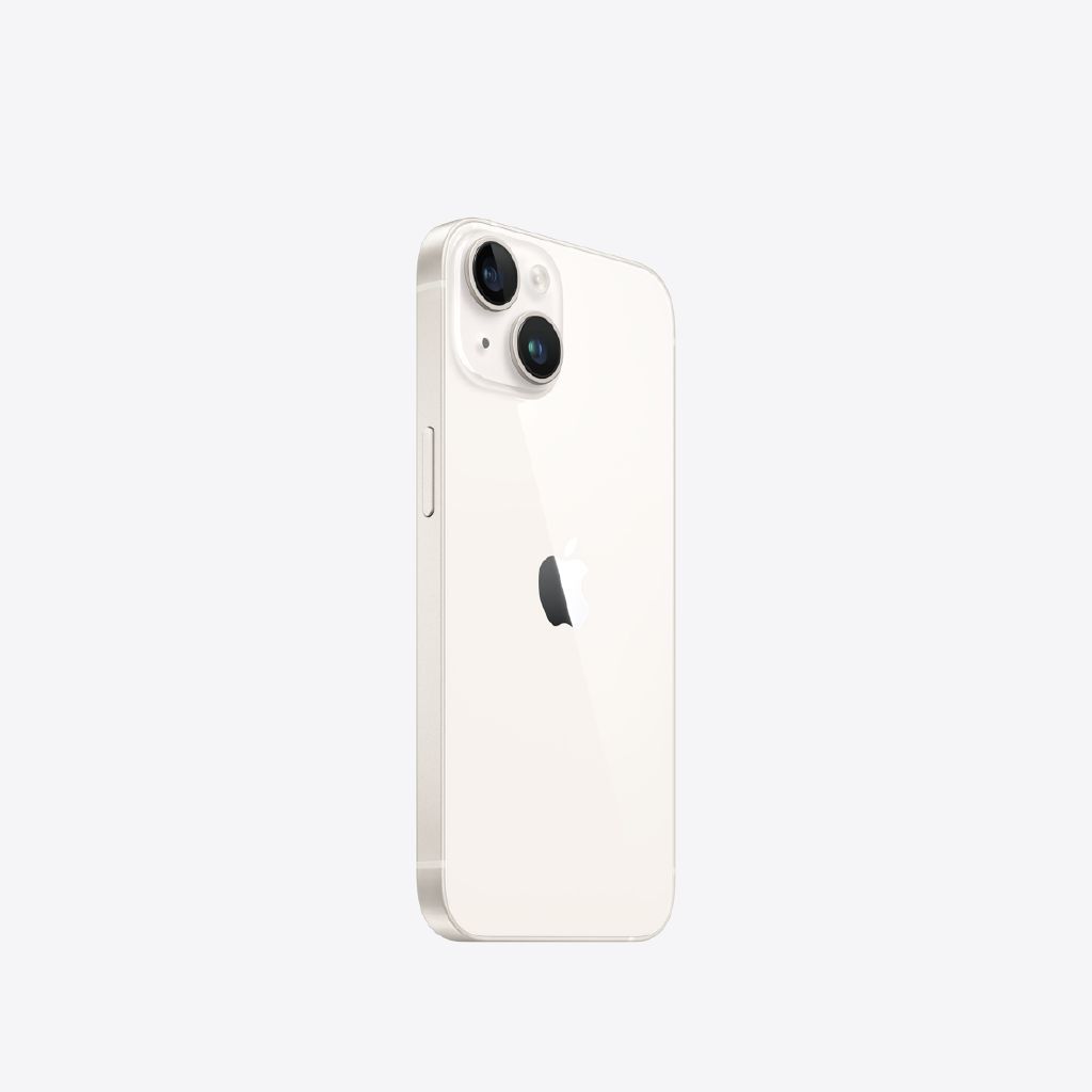 Apple iPhone 14 128GB Starlight: Stunning Camera, Crash Detection, A15 Bionic Power