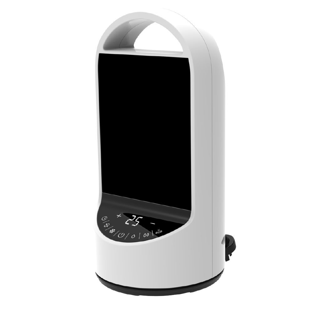 Sheffield Ceramic Digital Fan Heater, Oscillating Action, Touch Control, Eco Mode