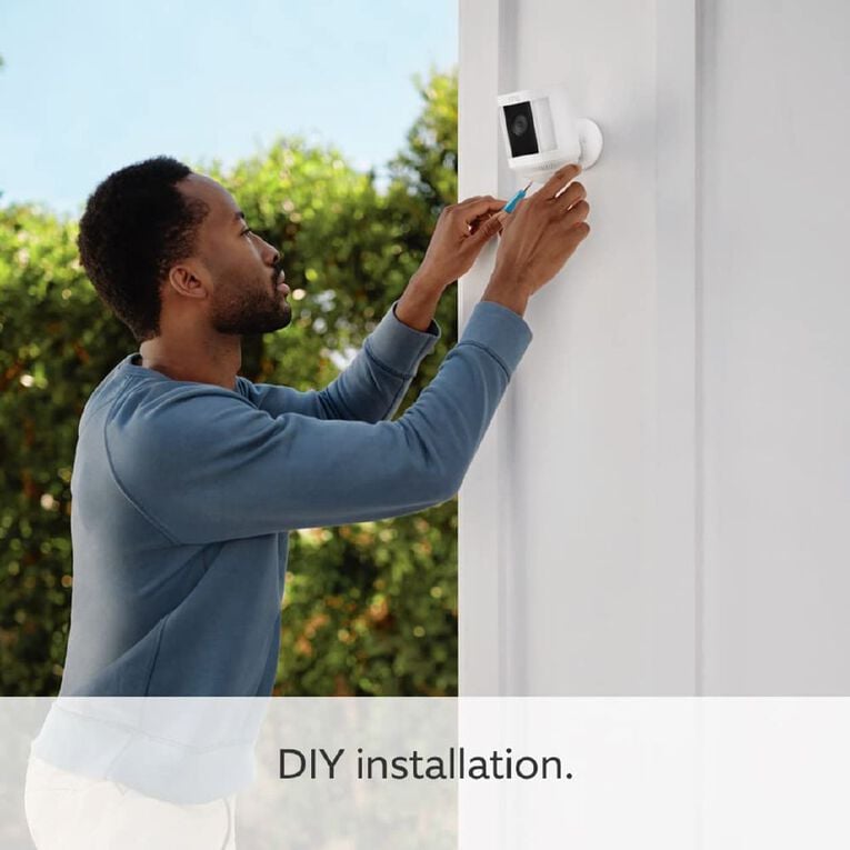 Ring Spotlight Cam Plus Battery 2-Pack: Wireless 1080p HD Security Camera