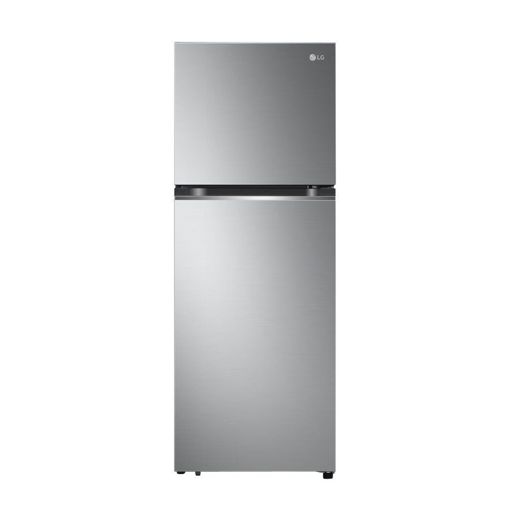 LG 315L Top Mount Refrigerator Freezer: Energy Efficient, Quiet, Silver Finish