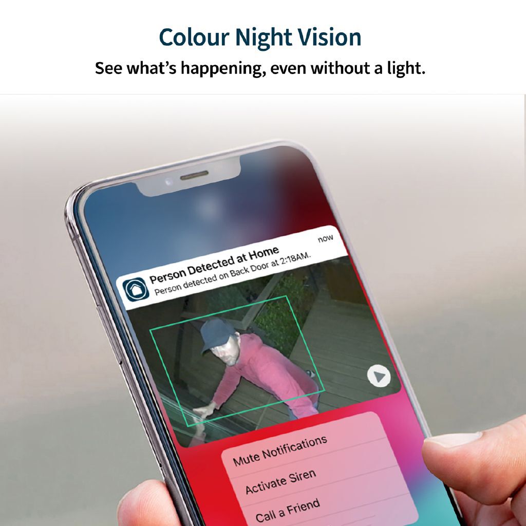 Arlo Essential 2K Outdoor Security Camera - Wireless, Spotlight, Color Night Vision