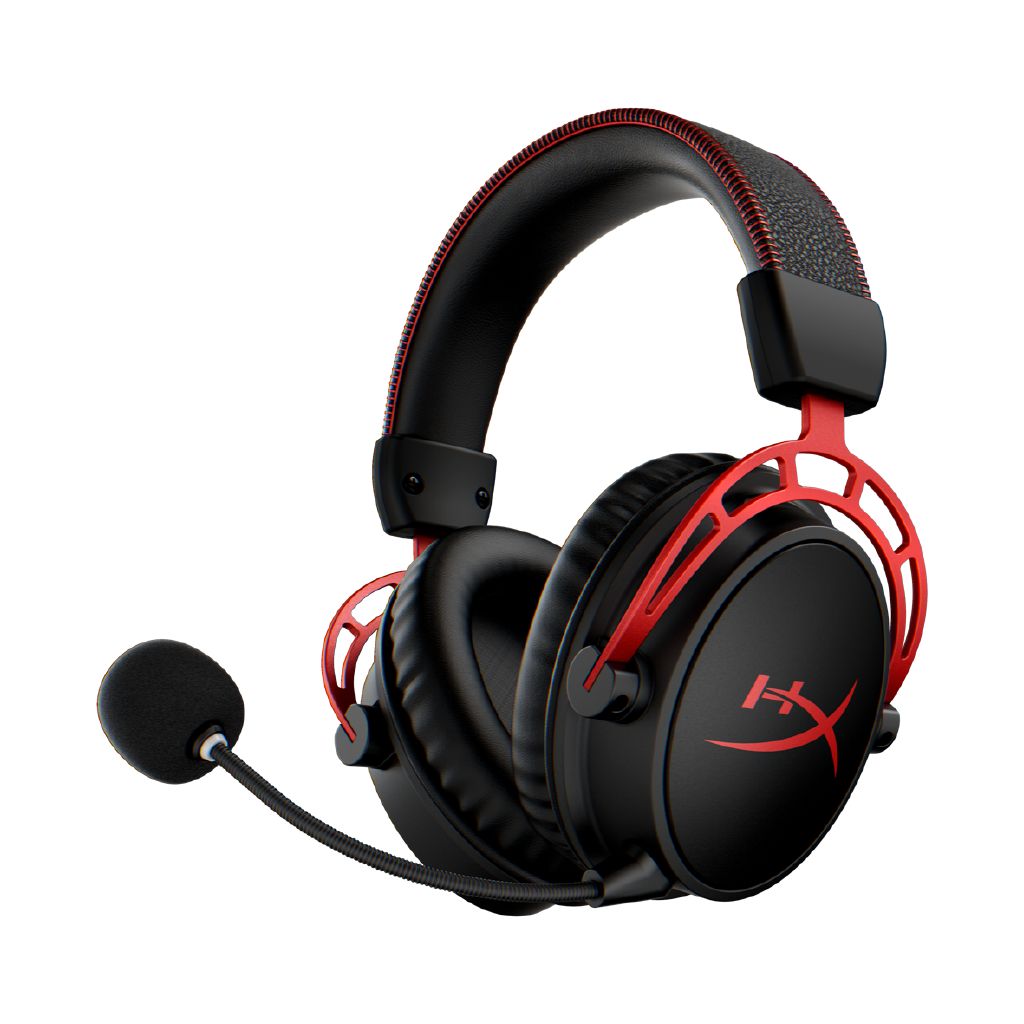 HyperX Cloud Alpha Wireless DTS Gaming Headset - 300 Hour Battery, Spatial Sound