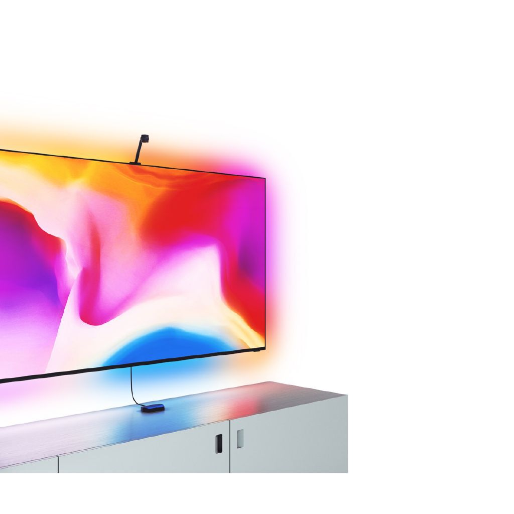 Nanoleaf 4D Smart TV Screen Mirror Kit: Immersive Backlighting for TVs up to 85 Inches