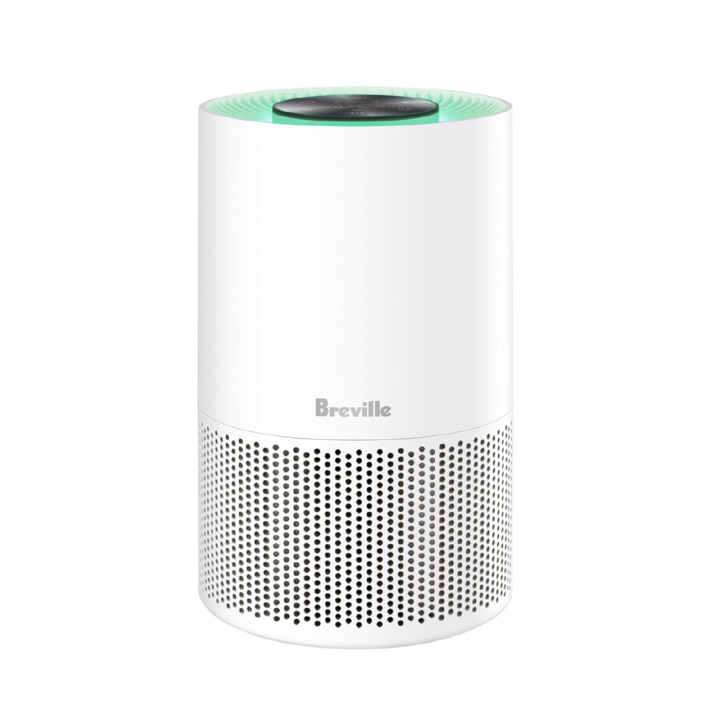 Breville Smart Air Viral Protect HEPA Purifier with Night Glow for Small Rooms
