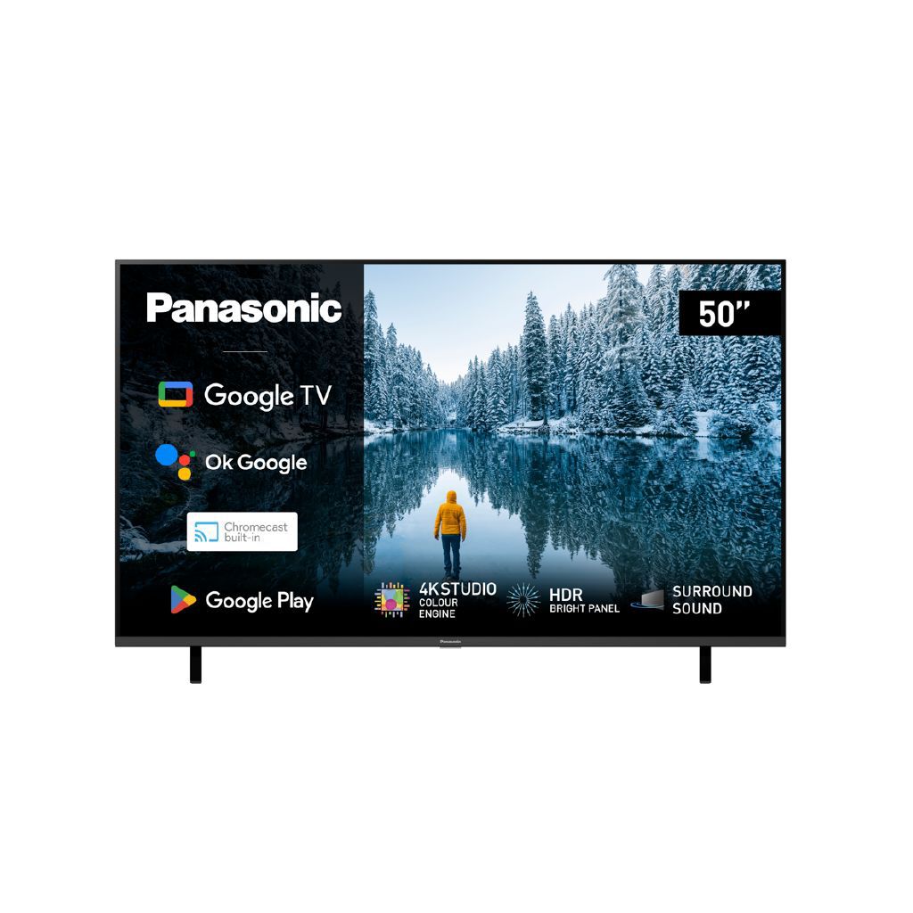 Panasonic 50-inch 4K LED Smart TV with Google TV & Chromecast Built-in