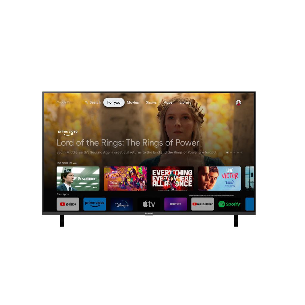 Panasonic 43-inch 4K LED Smart TV with Google TV & Chromecast 2024 Model