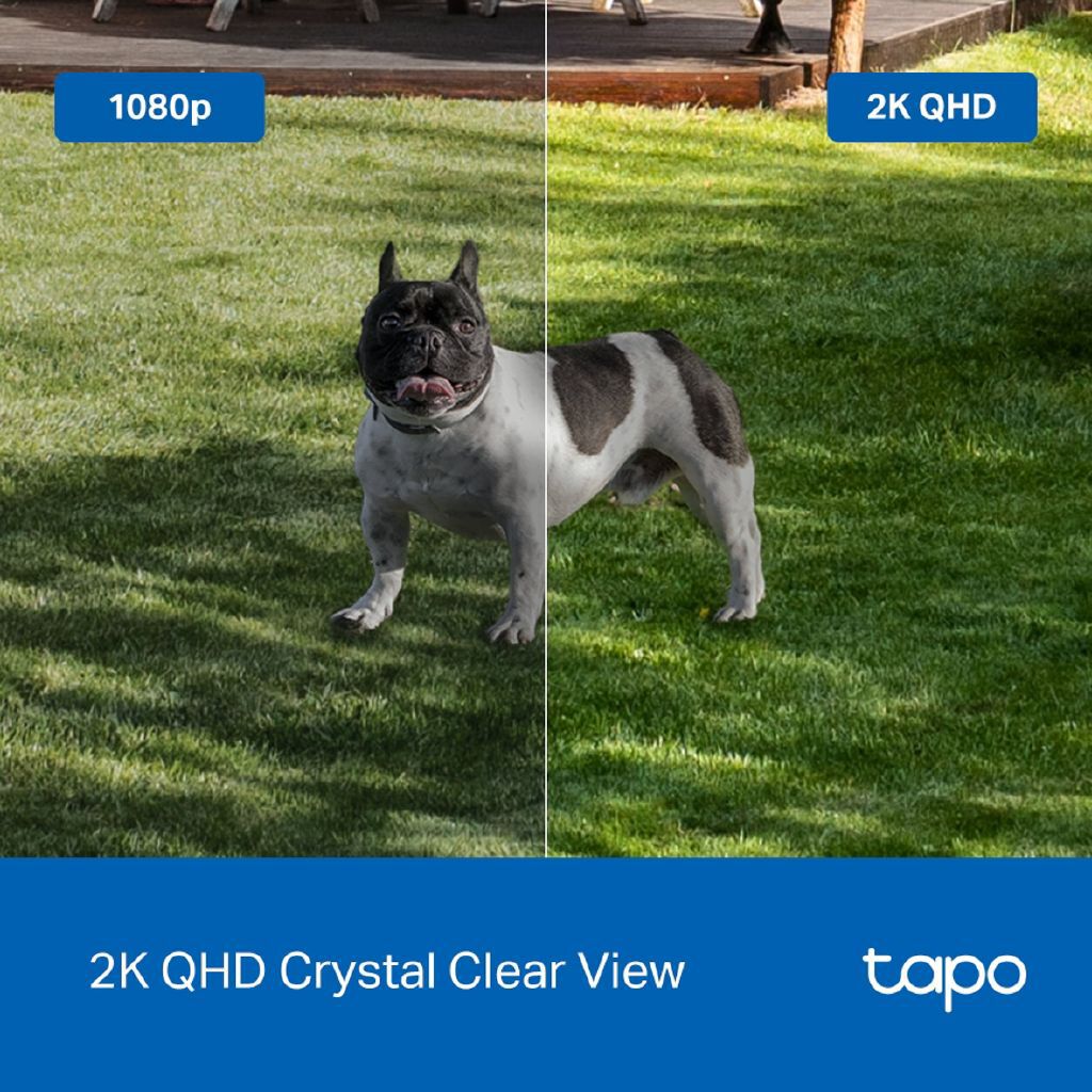 TP-Link Tapo C425 Smart Wire-Free 2K QHD Battery Security Camera with AI Detection
