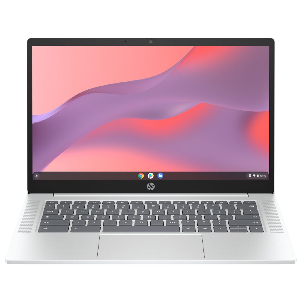 HP 14-inch HD Touchscreen Chromebook: Intel N100, 4GB RAM, 64GB Storage