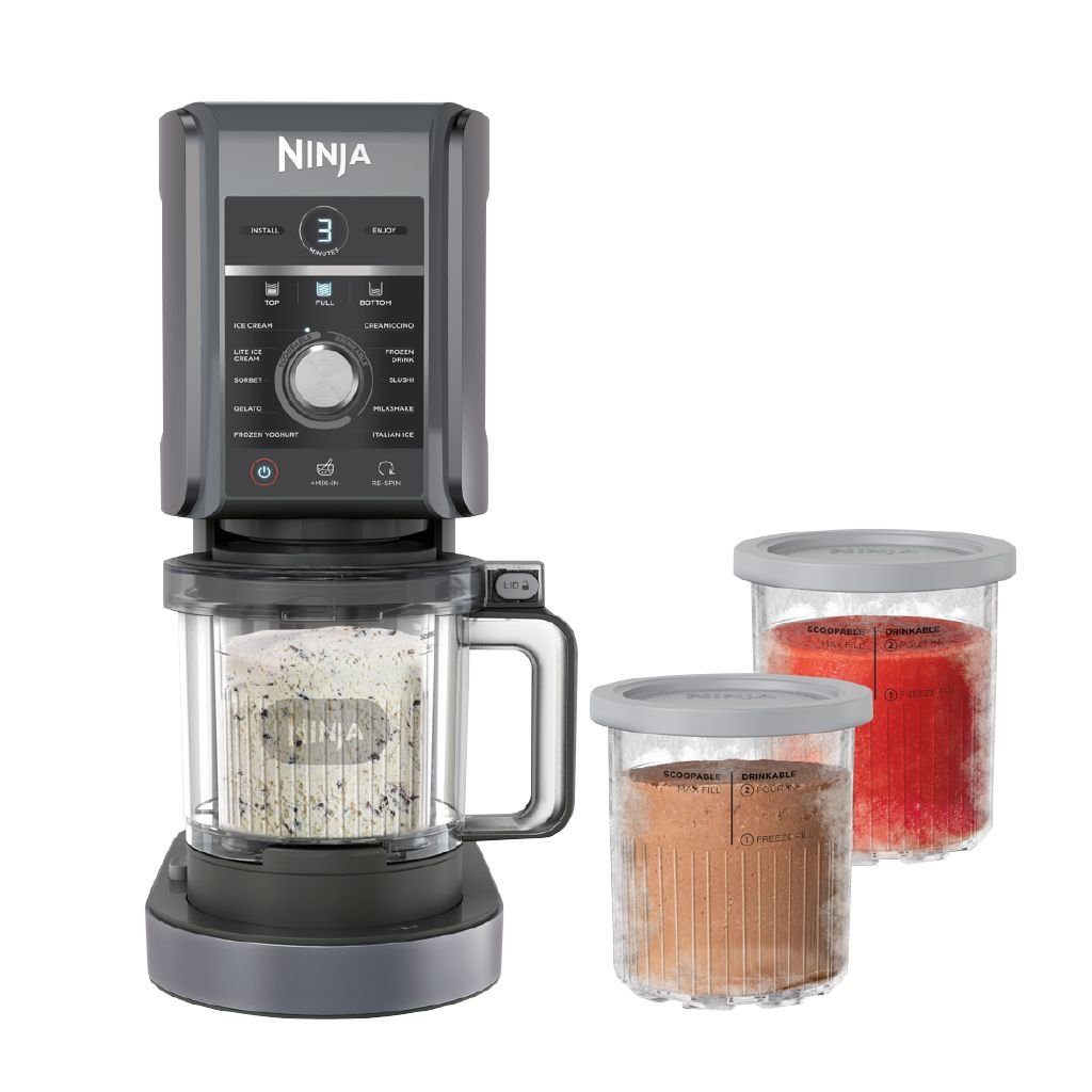 Ninja CREAMi Deluxe 11-in-1 Frozen Treat Maker: Craft Ice Cream, Gelato, Sorbet, & More!