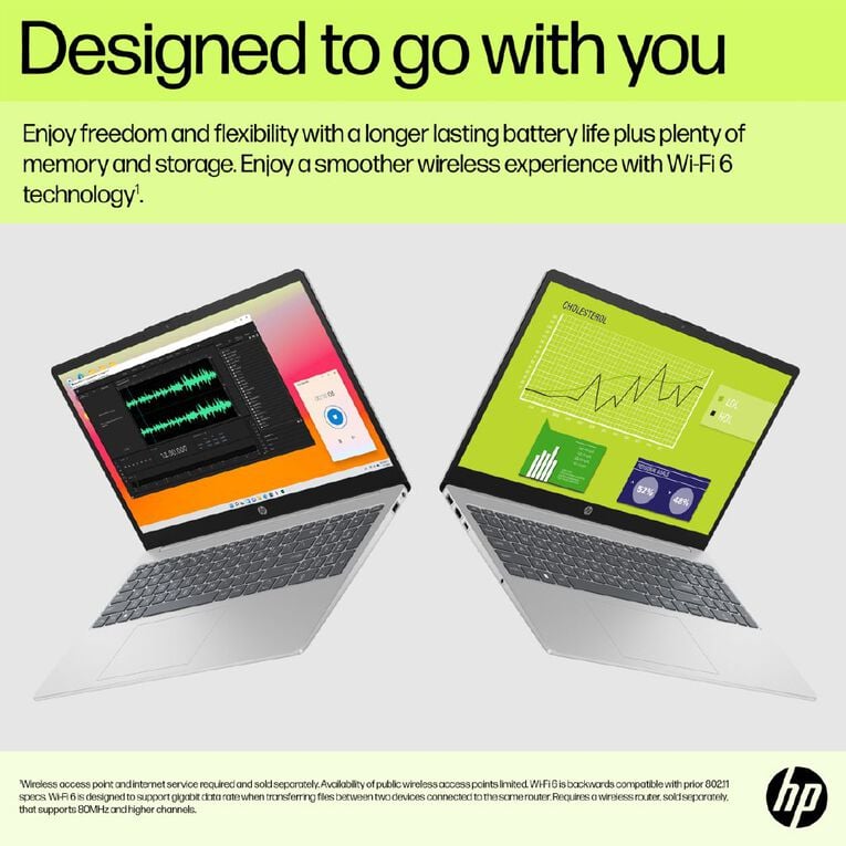 HP 15.6" HD Laptop, Intel N200, 4GB RAM, 128GB UFS, Windows 11 Notebook