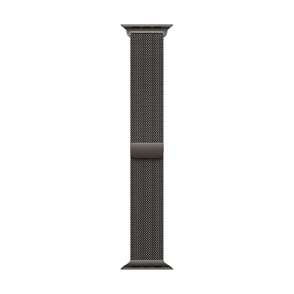 Apple Watch 46mm Slate Milanese Loop Band - Magnetic Stainless Steel Mesh