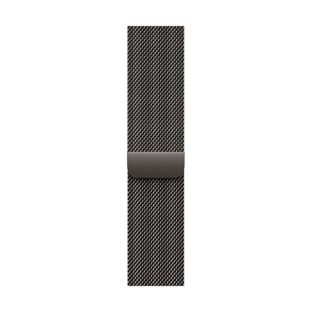 Apple Watch 46mm Slate Milanese Loop Band - Magnetic Stainless Steel Mesh