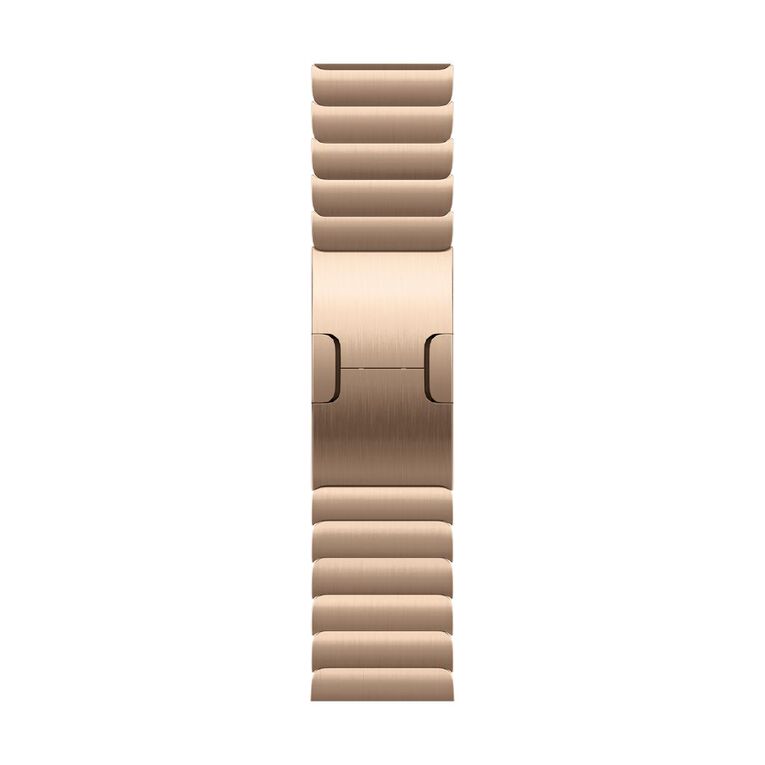 Luxurious Apple Watch 46mm Gold Link Bracelet - Premium 316L Stainless Steel