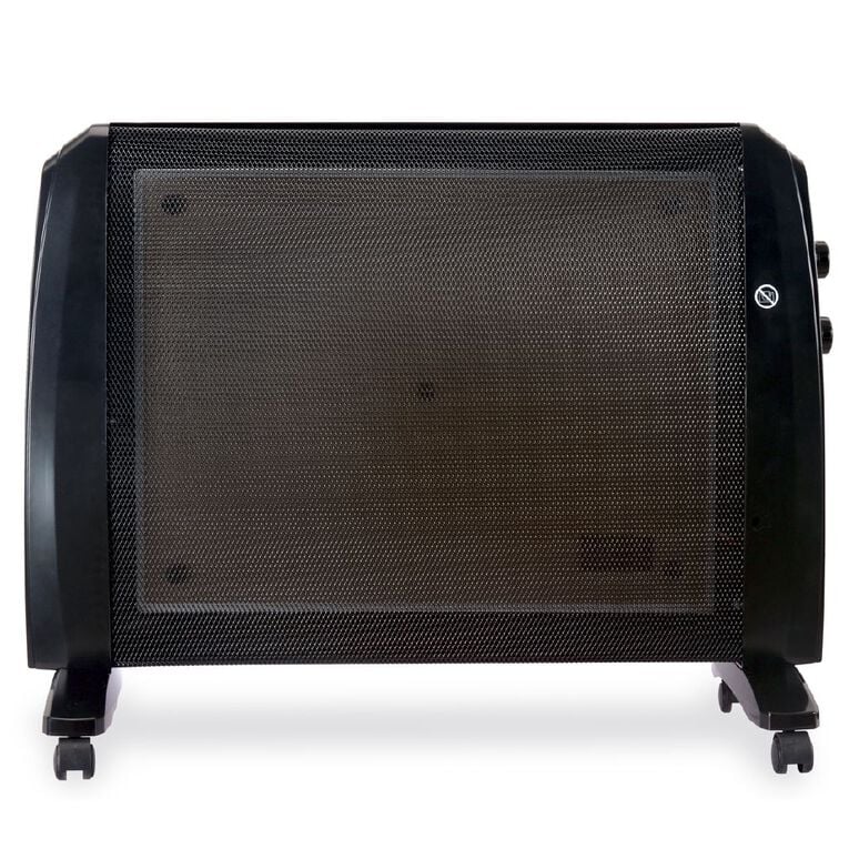 Sheffield 1500W Micathermic Heater: Silent, Portable, Ultra-Efficient Radiant & Convection Heat