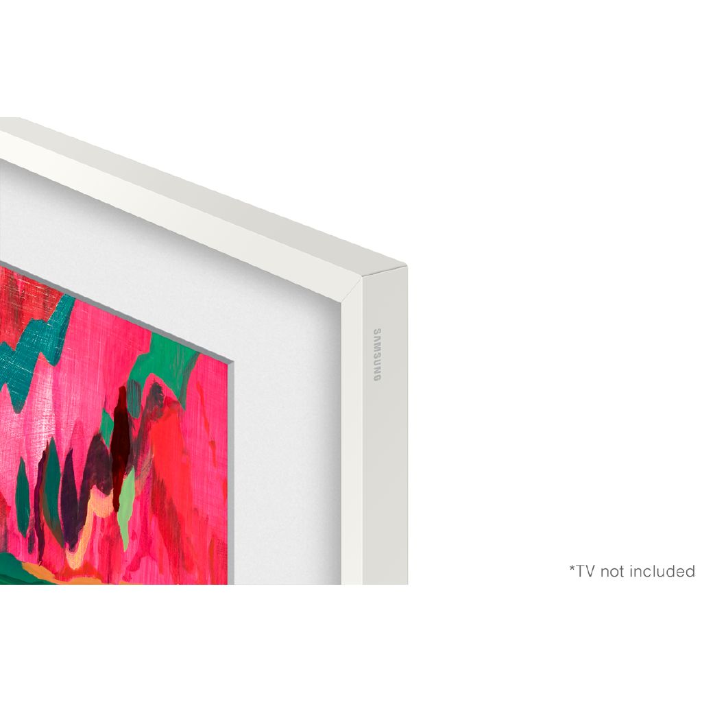 Samsung 85-inch The Frame TV White Magnetic Customizable Bezel Accessory