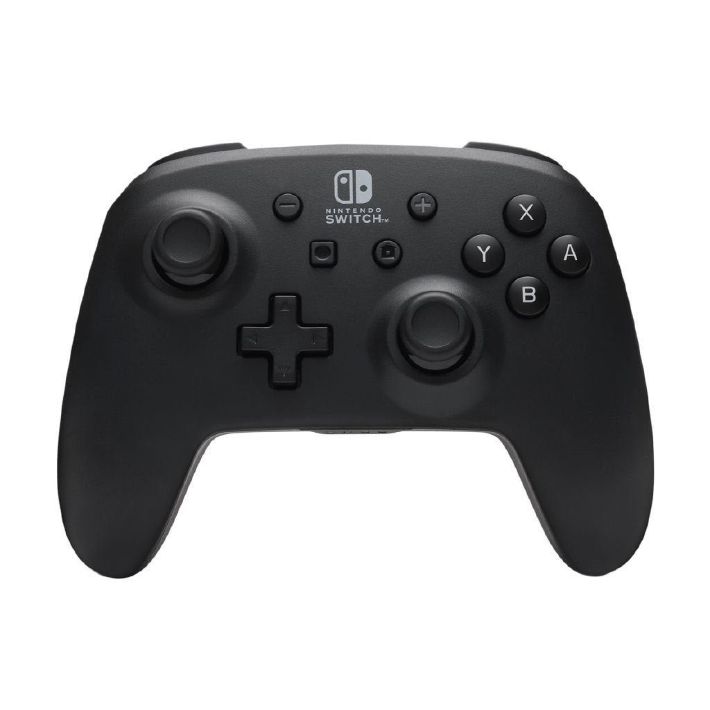 PowerA Wireless Controller for Nintendo Switch - Jet Black - Ergonomic Motion Control