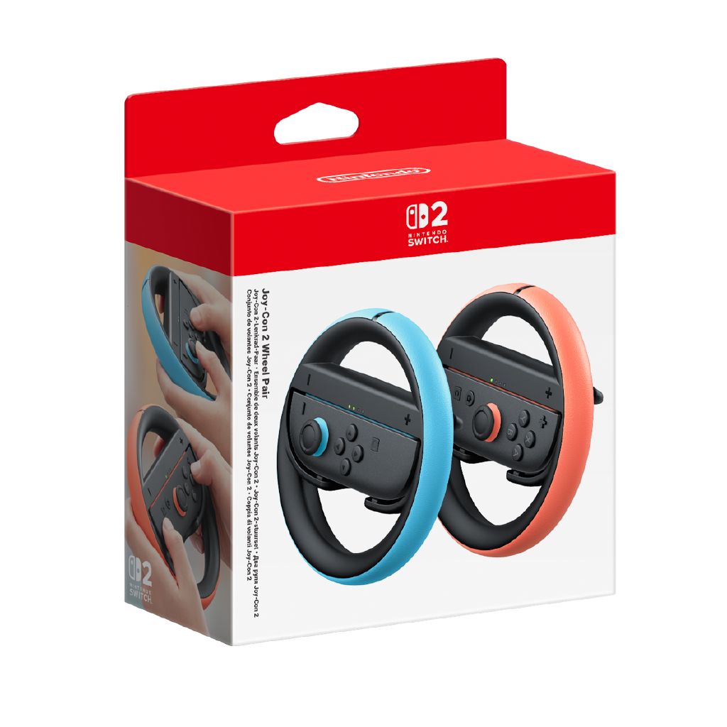 Nintendo Switch 2 Joy-Con Racing Wheel Pair for Enhanced Gaming