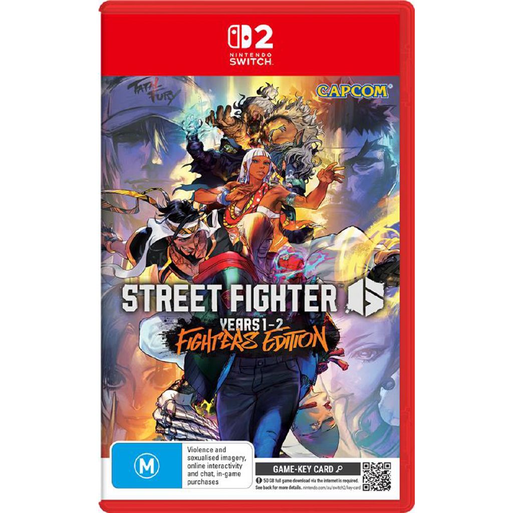 Street Fighter 6 Year 1-2 Fighters Edition: Experience Epic Nintendo Switch Combat