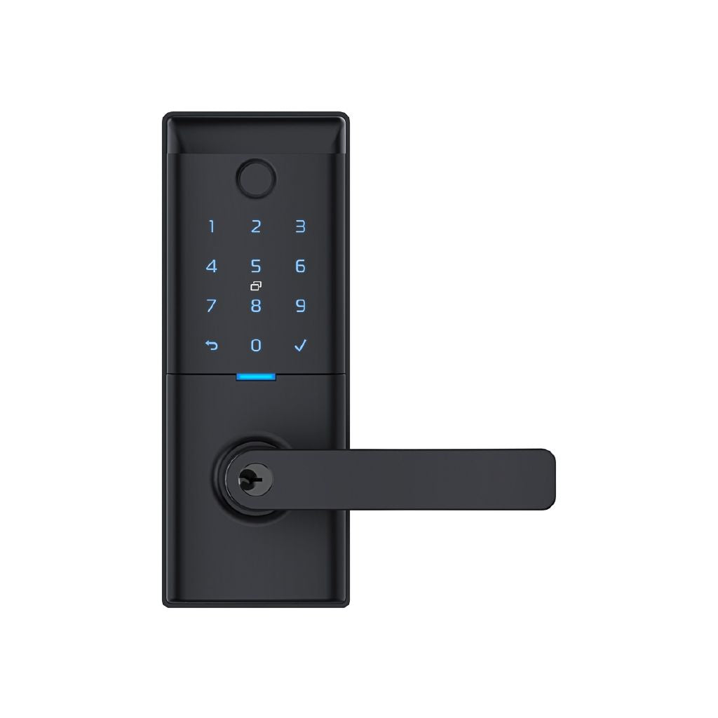 Schlage Ascent Smart Keyless Entry Lever Lock with Fingerprint & App Control