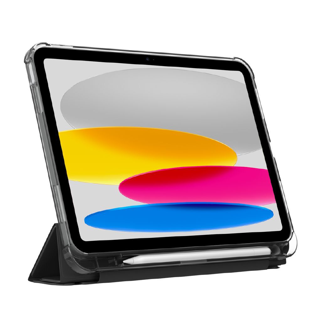 Zagg Hampton Folio iPad 10th Gen & A16 (2025) Robust Multi-Angle Case