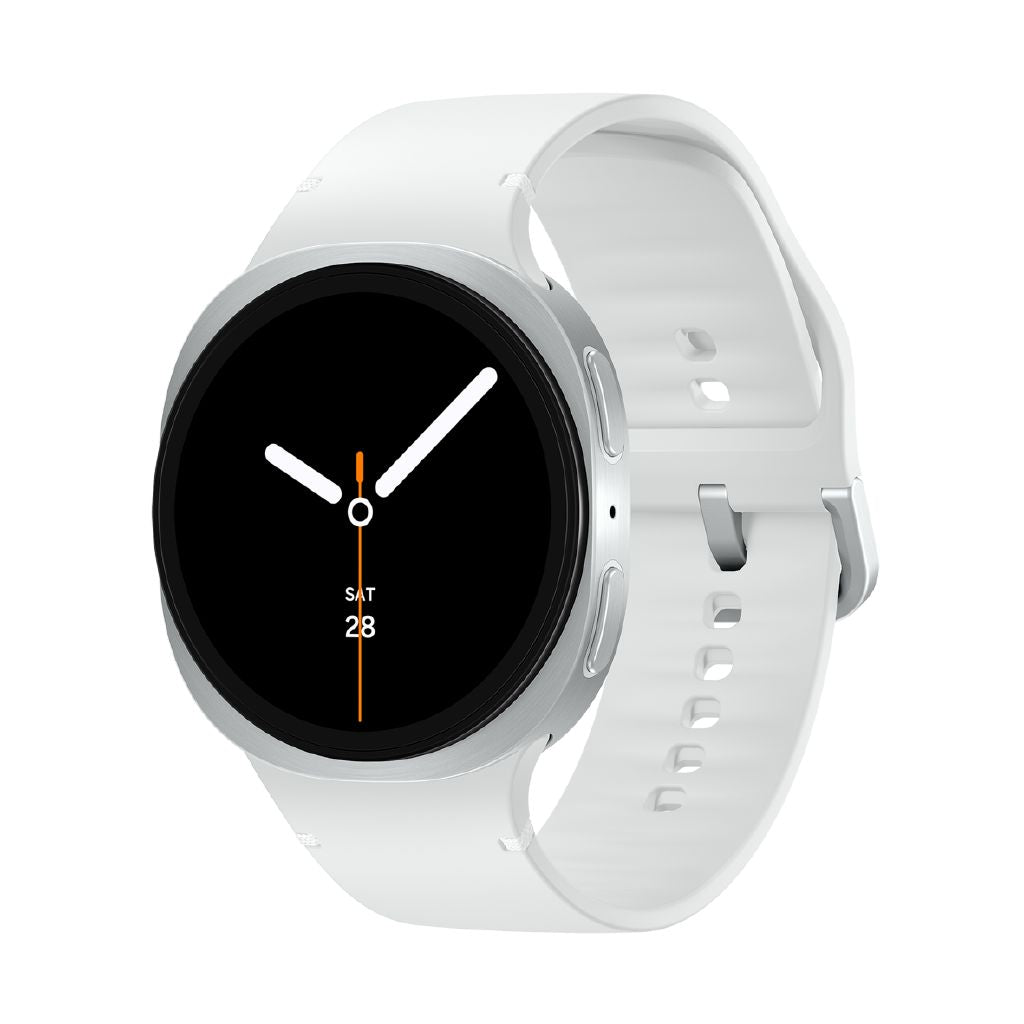 Samsung Galaxy Watch8 44mm Bluetooth Smartwatch - Silver Aluminum for Health & Fitness
