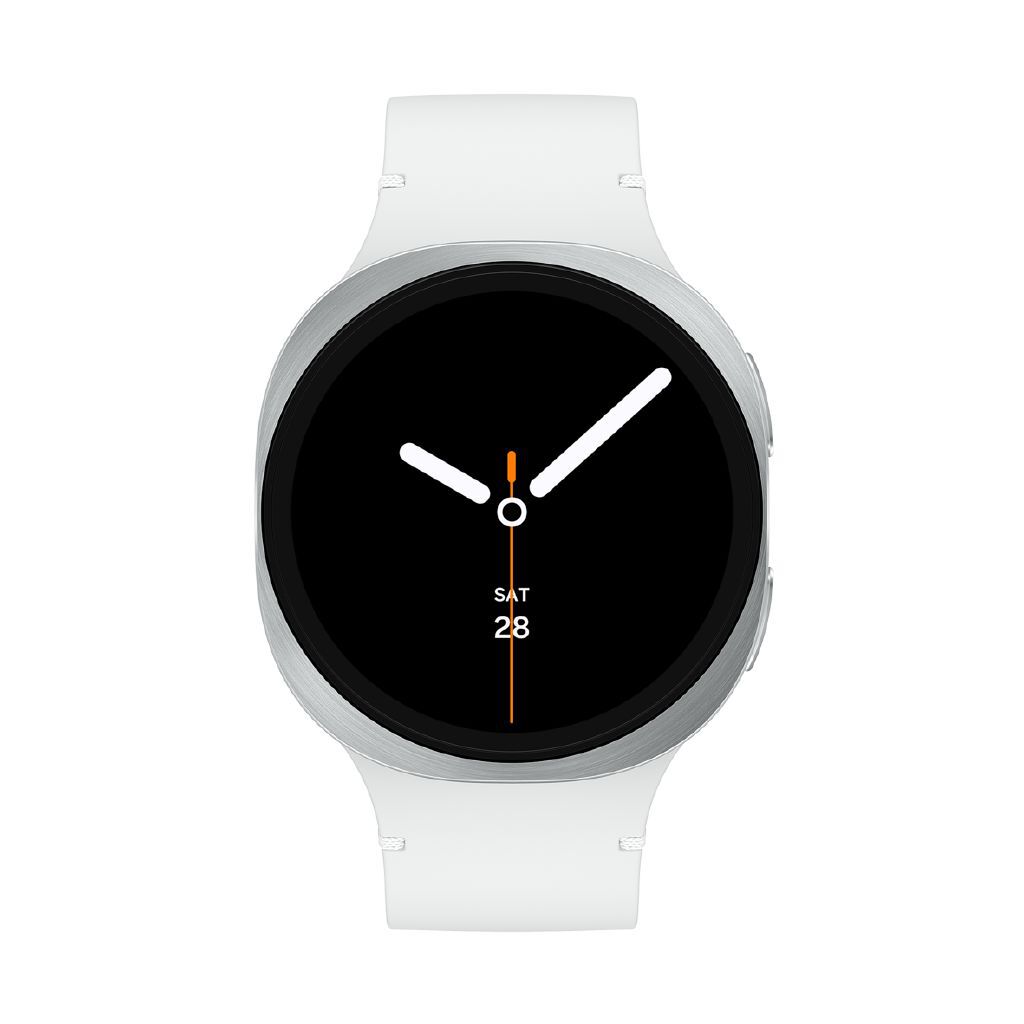 Samsung Galaxy Watch8 44mm Bluetooth Smartwatch - Silver Aluminum for Health & Fitness