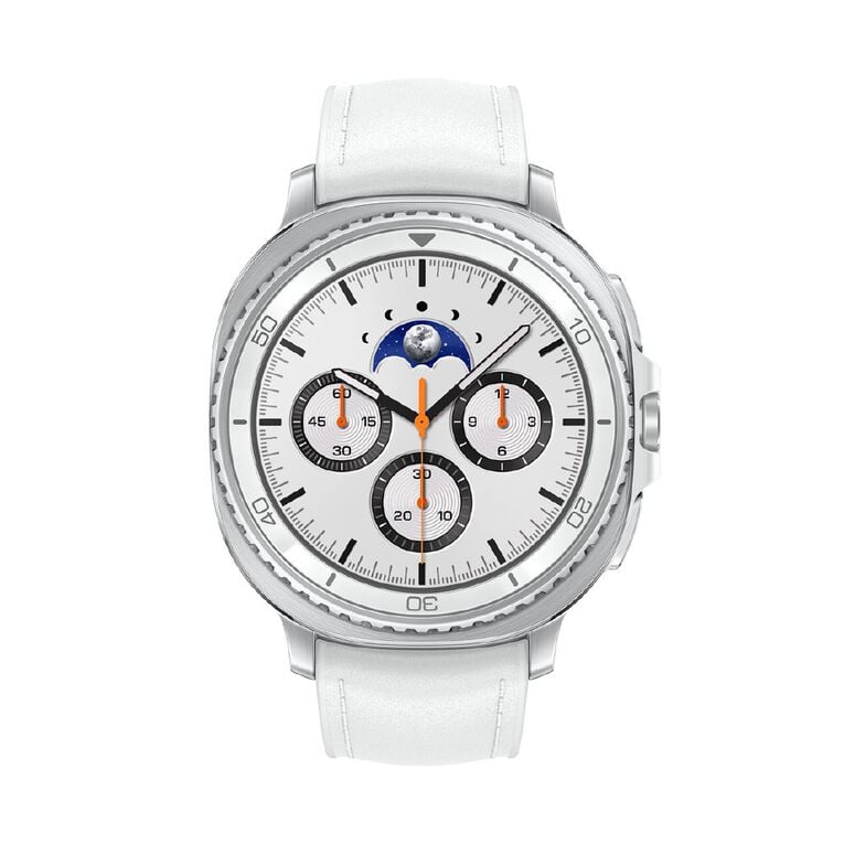 Samsung Galaxy Watch 8 Classic LTE White: Smart Health, Rotating Bezel, AI
