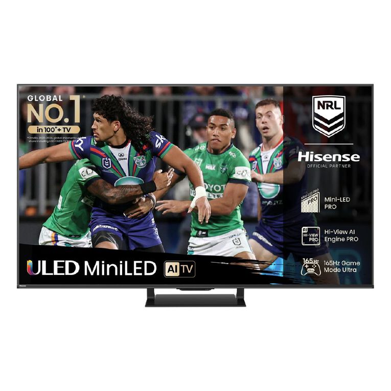 Hisense ULED MiniLED 55 Inch U7QNZ 4K QLED 165Hz Smart TV