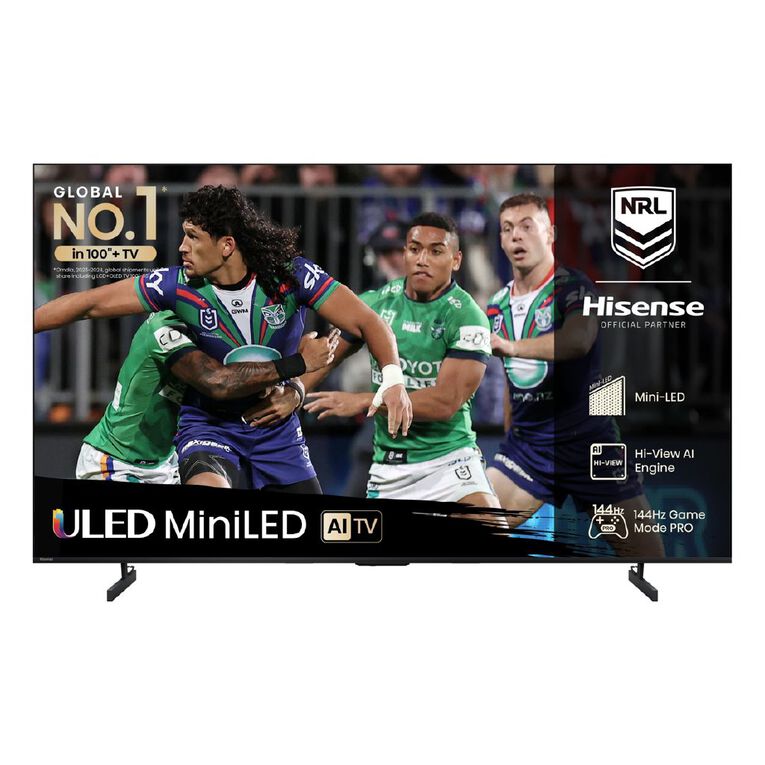 Hisense ULED MiniLED 65 Inch U6QNZ PRO 4K QLED 144Hz Smart TV