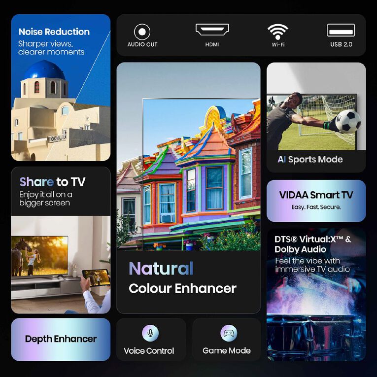 Hisense 32 Inch A4QNZ HD Smart TV