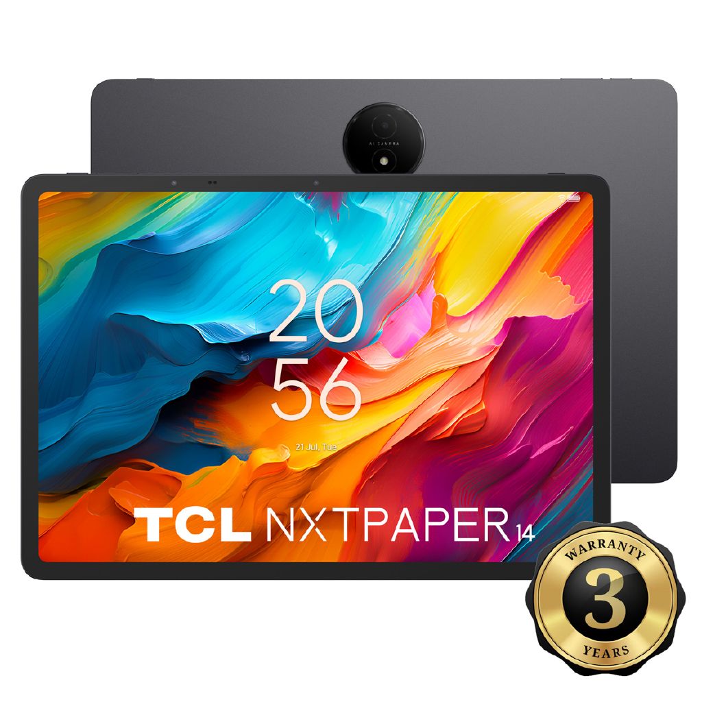 TCL NXTPaper 14 WiFi Tablet: 14.25-inch Anti-Glare Display, Eye Comfort, Protective Case