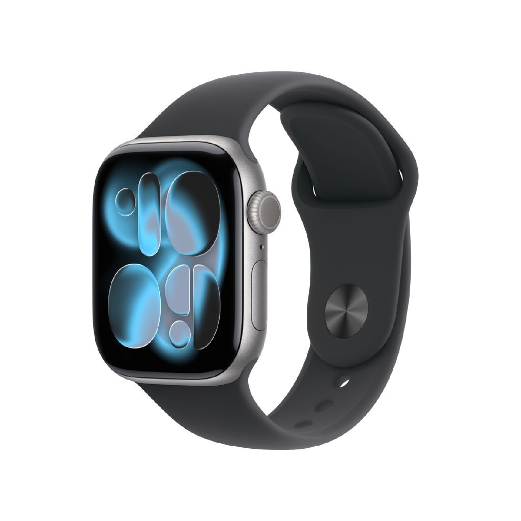 Apple Watch Series 11 Cellular 42mm Space Grey Aluminum Black Sport Band