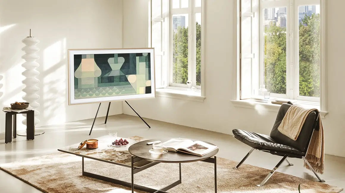 Samsung 85-inch The Frame TV White Magnetic Customizable Bezel Accessory