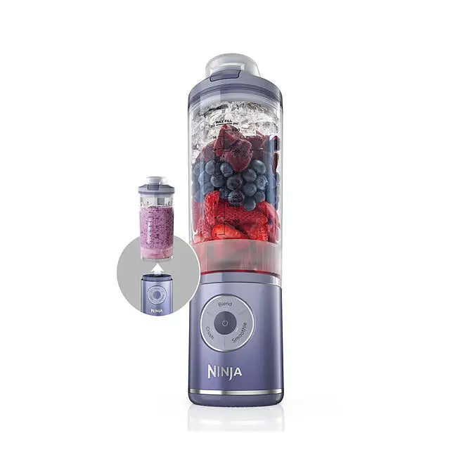Ninja Blast Max Cordless Portable Blender, Powerful Ice-Crushing Lavender for Smoothies