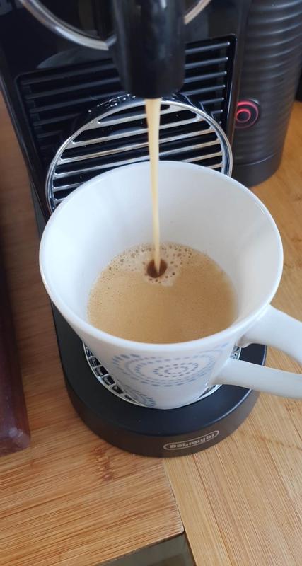 Nespresso CitiZ&Milk Espresso Coffee Maker, Integrated Aeroccino Milk Frother, DeLonghi Black