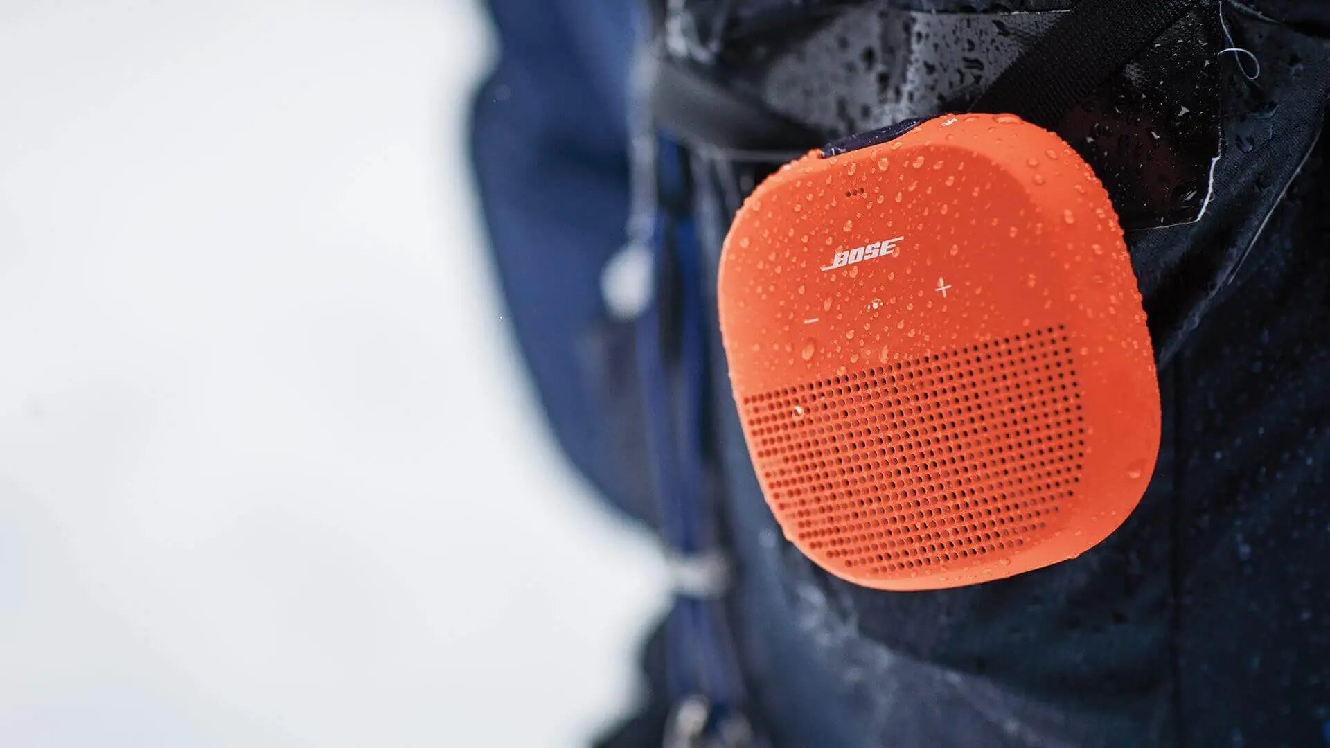 Tiny Bose SoundLink Micro Bluetooth Speaker: Rugged, Waterproof, Portable Black Sound